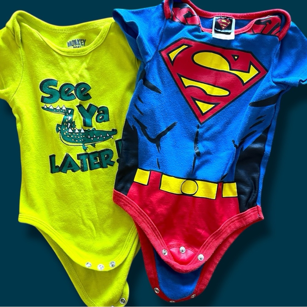 ❌ SOLD ❌ 12 baby boy onesies